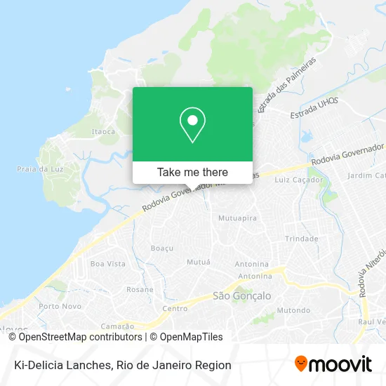 Ki-Delicia Lanches map