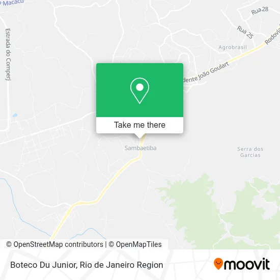 Boteco Du Junior map
