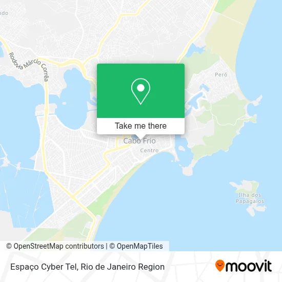 Espaço Cyber Tel map