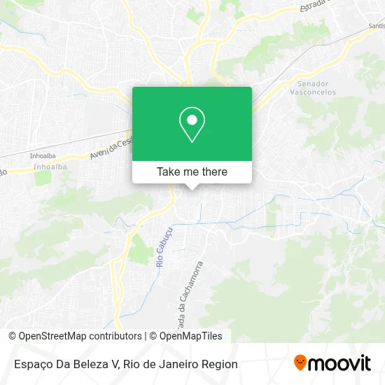 Espaço Da Beleza V map