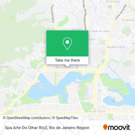 Spa Arte Do Olhar Rio2 map