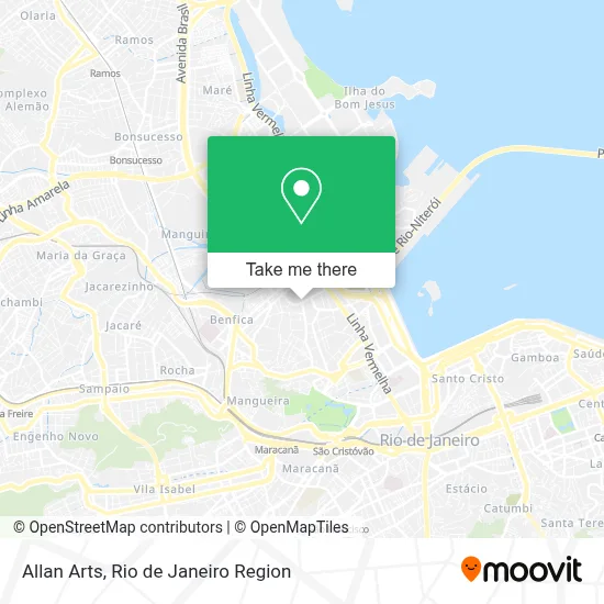 Allan Arts map