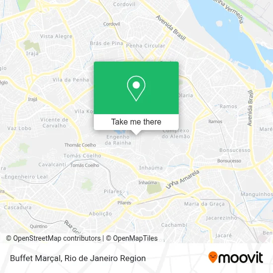 Buffet Marçal map