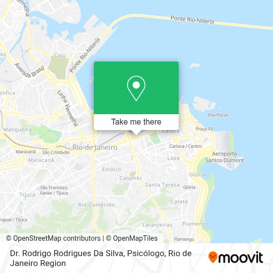 Dr. Rodrigo Rodrigues Da Silva, Psicólogo map