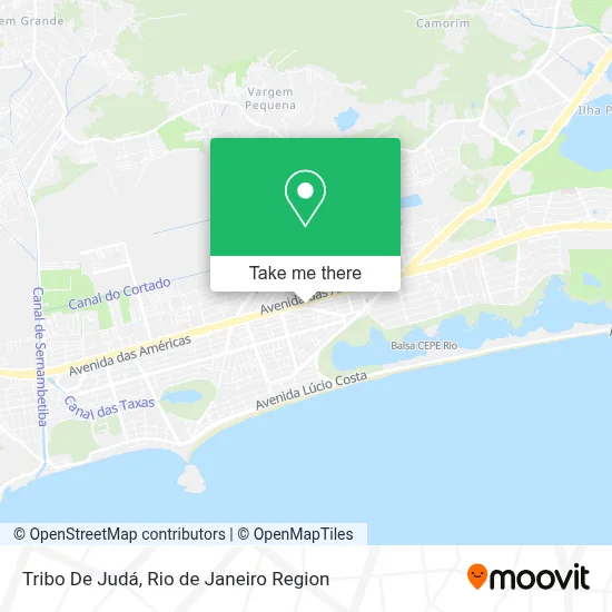 Tribo De Judá map