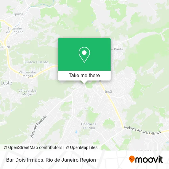 Bar Dois Irmãos map