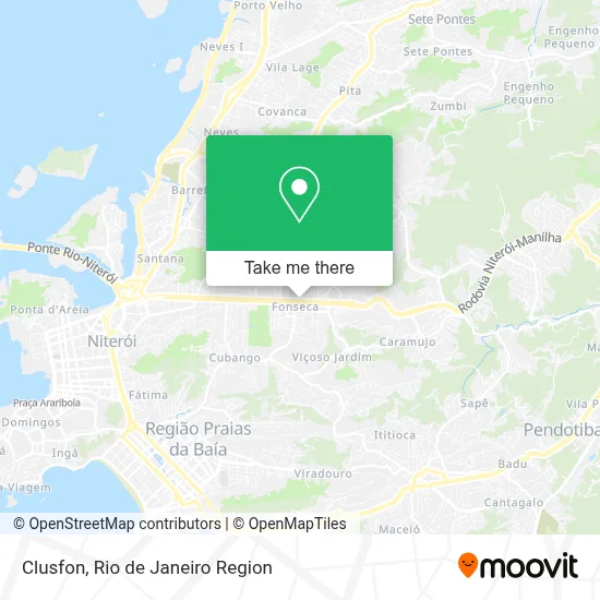 Clusfon map