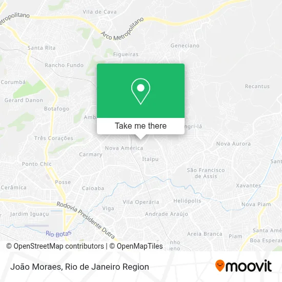 João Moraes map