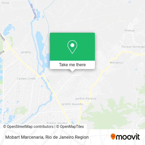 Mobart Marcenaria map