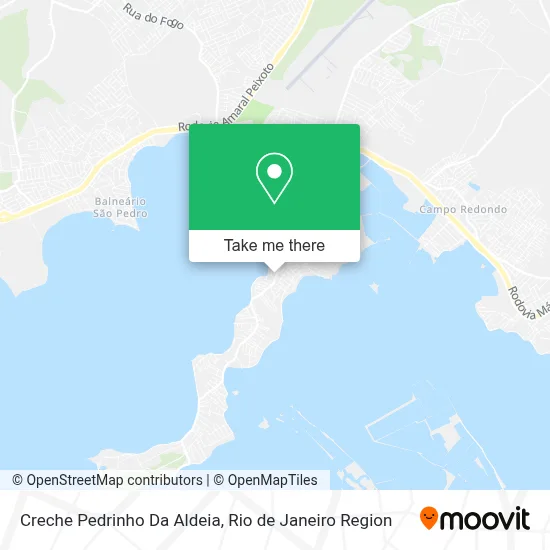Creche Pedrinho Da Aldeia map