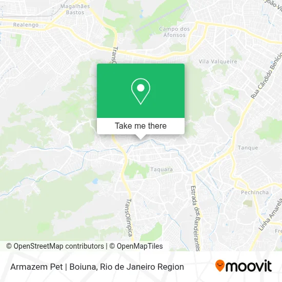 Armazem Pet | Boiuna map