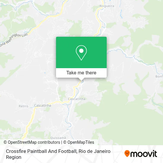 Crossfire Paintball And Football map