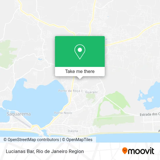Lucianas Bar map