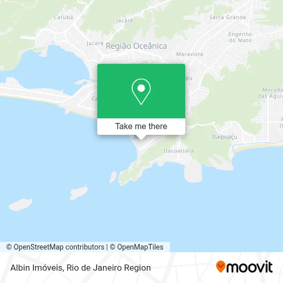 Albin Imóveis map