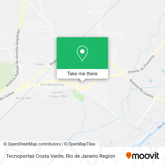 Tecnoportas Costa Verde map