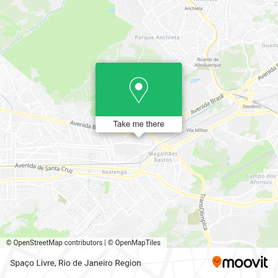 Spaço Livre map
