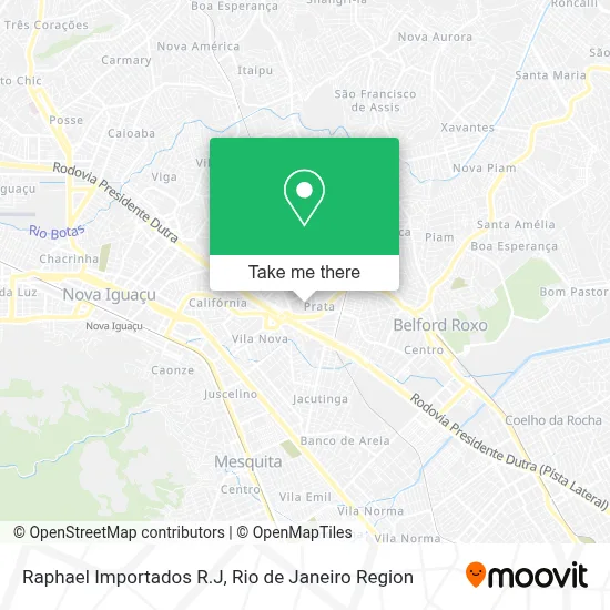 Raphael Importados R.J map