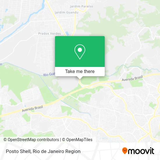 Posto Shell map