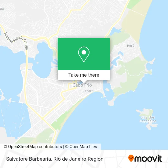 Salvatore Barbearia map