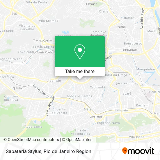 Sapataria Stylus map