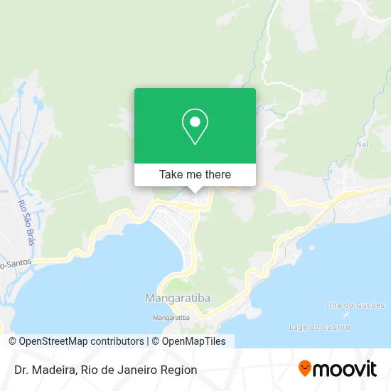 Dr. Madeira map