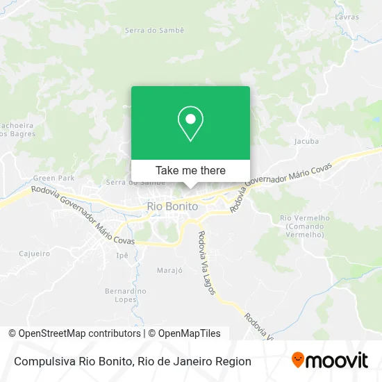 Compulsiva Rio Bonito map