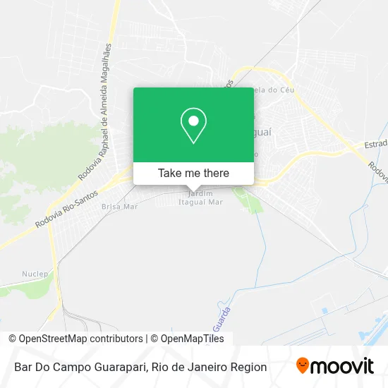 Bar Do Campo Guarapari map