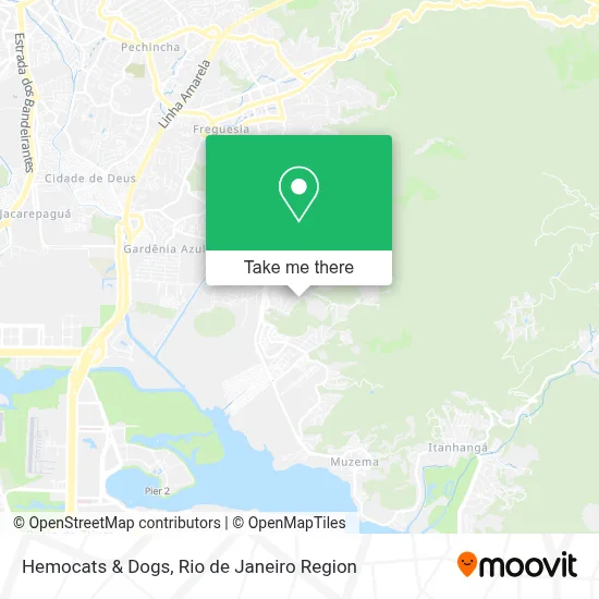 Hemocats & Dogs map