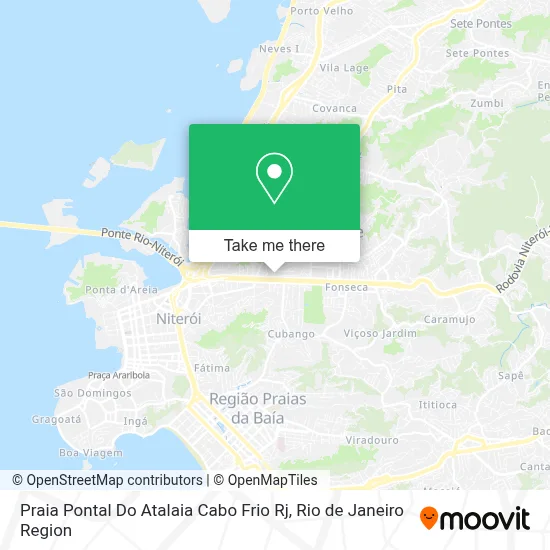 Praia Pontal Do Atalaia Cabo Frio Rj map
