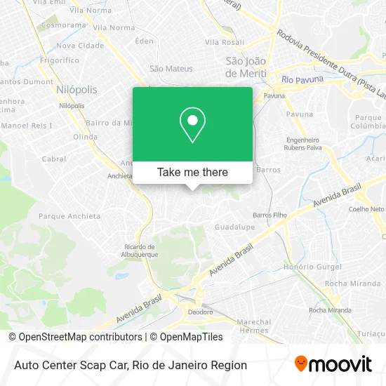 Auto Center Scap Car map