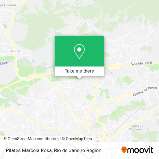 Pilates Marcela Rosa map