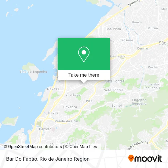 Bar Do Fabão map