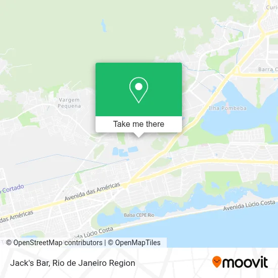 Jack's Bar map