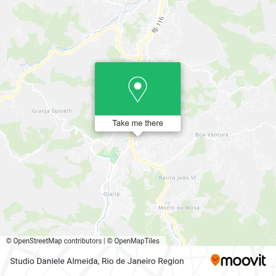 Studio Daniele Almeida map