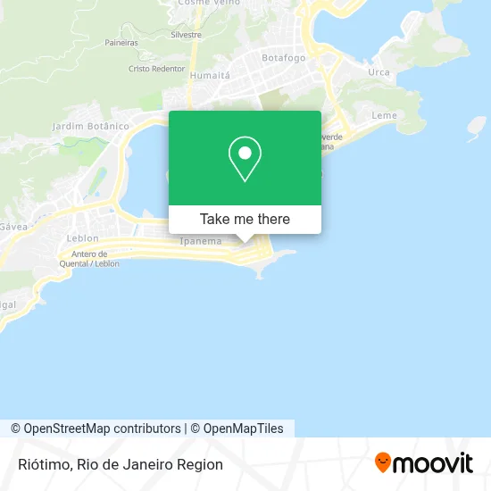 Riótimo map