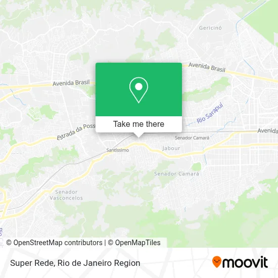 Super Rede map