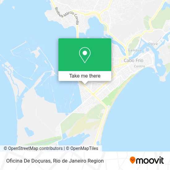 Oficina De Doçuras map
