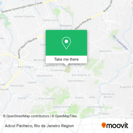 Adcol Pacheco map