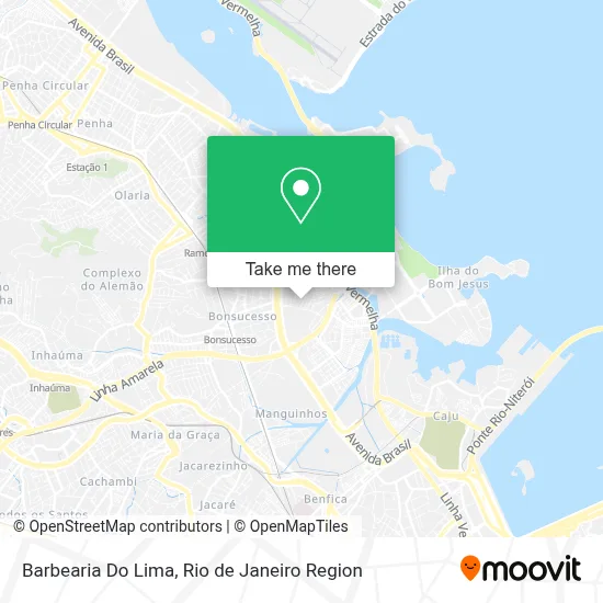 Barbearia Do Lima map