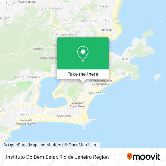 Instituto Do Bem-Estar map