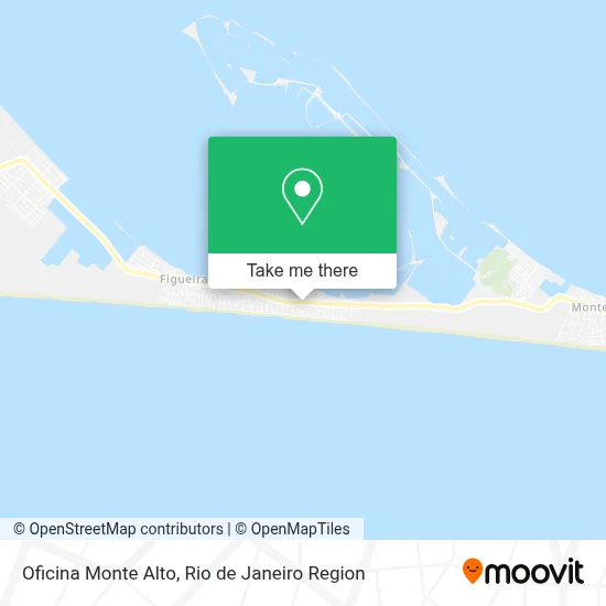 Oficina Monte Alto map