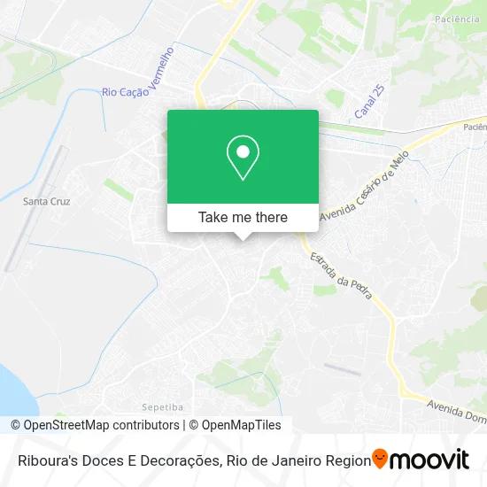 Riboura's Doces E Decorações map