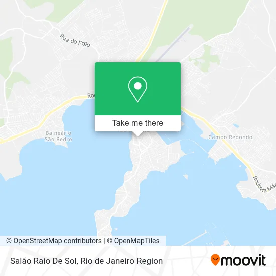 Salão Raio De Sol map