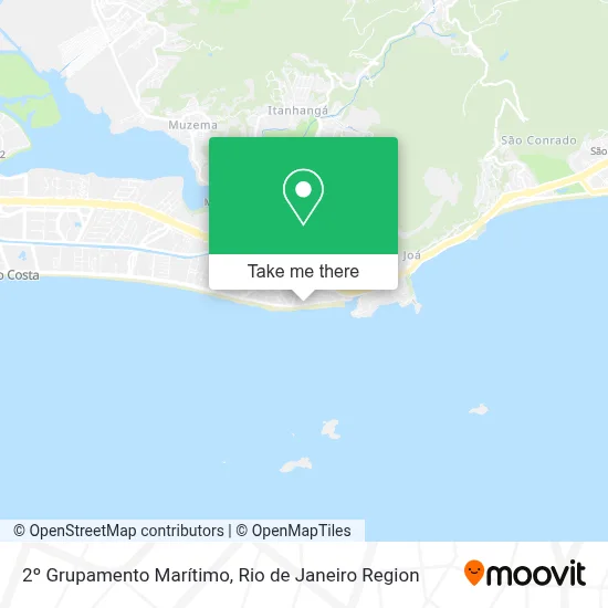 2º Grupamento Marítimo map