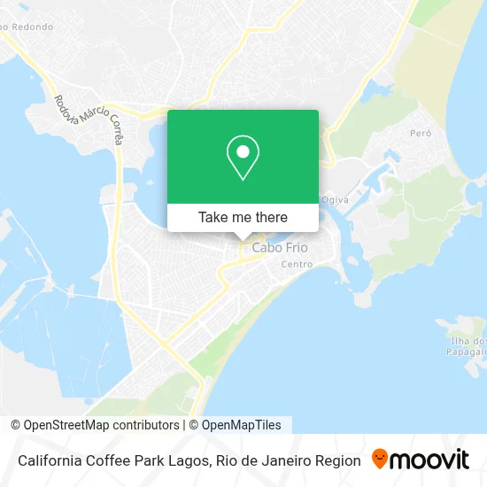 California Coffee Park Lagos map