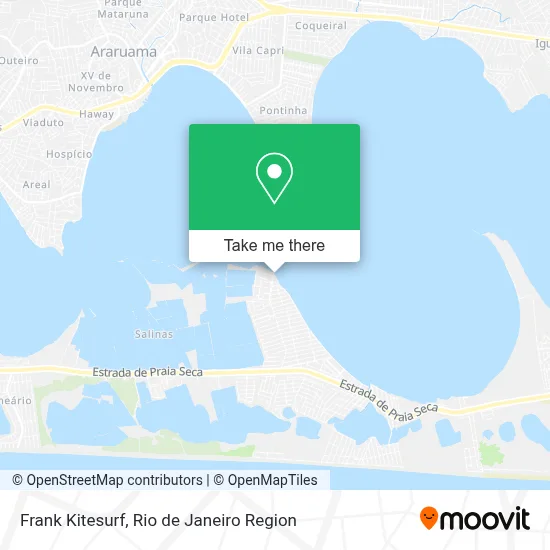 Frank Kitesurf map