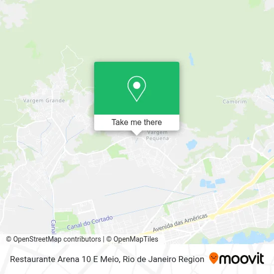 Restaurante Arena 10 E Meio map