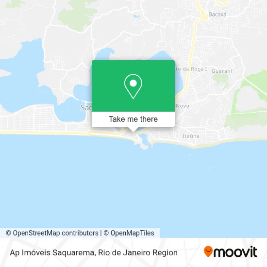 Ap Imóveis Saquarema map