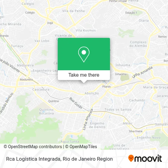 Rca Logística Integrada map