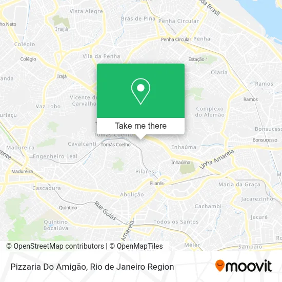 Pizzaria Do Amigão map